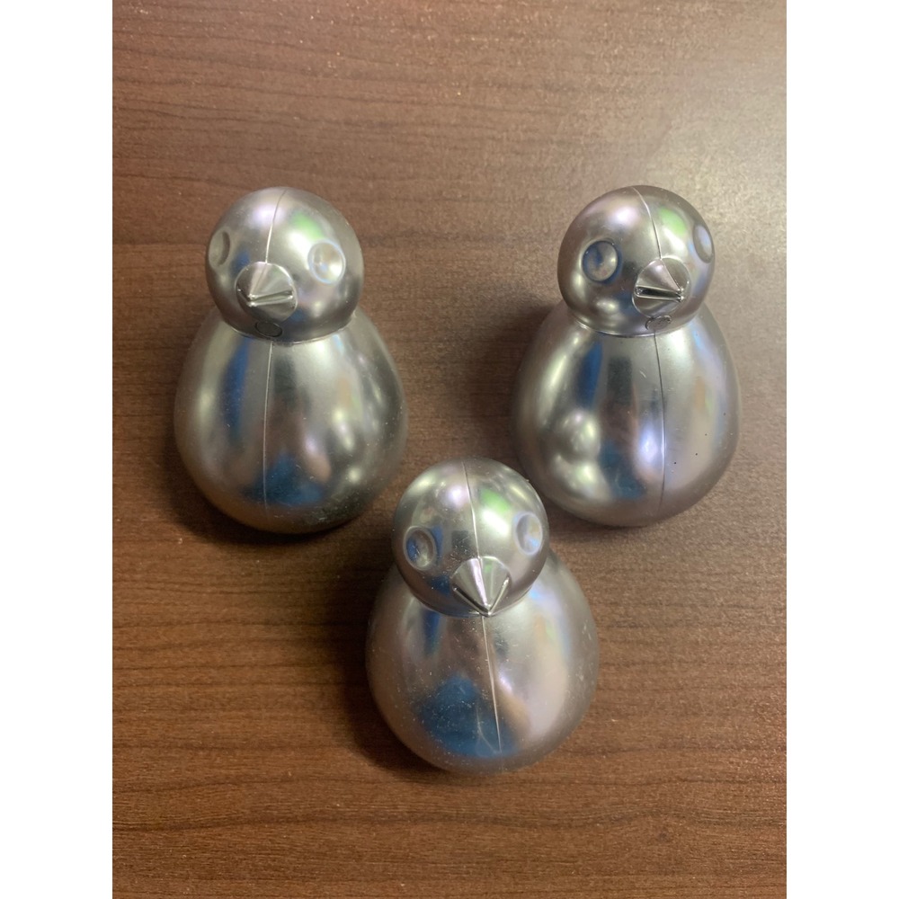 Umbra Birdie Wall Hooks Silver Bird Shaped Set of 3 Alan Wisniewski Design